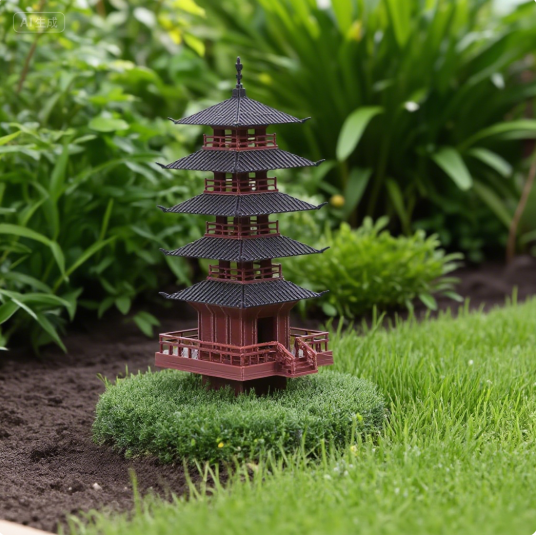 Bonsai Garden Chinese Garden - Acquario da giardino Bonsai Decor Mini