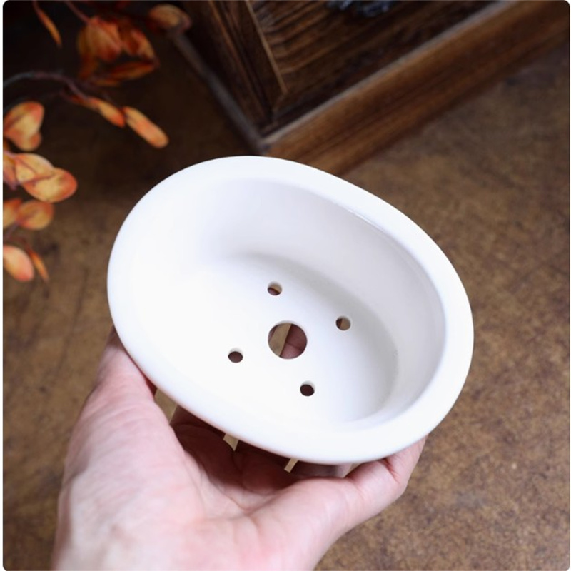 Vaso per bonsai ovale bianco i - Bonsai Garden Chinese Garden recensione e prezzo