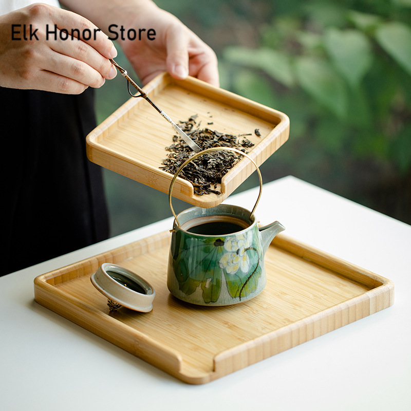 Vassoio per alimenti in bambù  - Bonsai Garden Chinese Garden recensione e prezzo