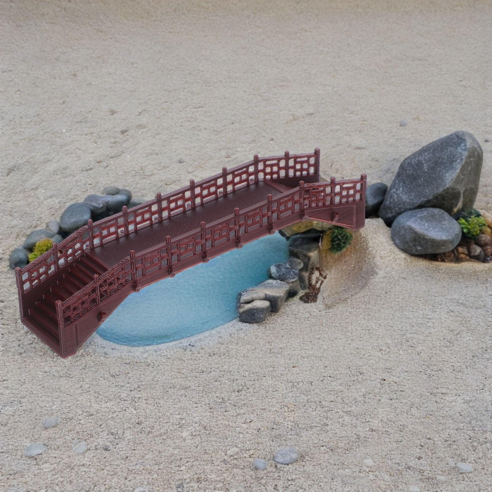 Ponte in miniatura Arco di pla - Bonsai Garden Chinese Garden recensione e prezzo
